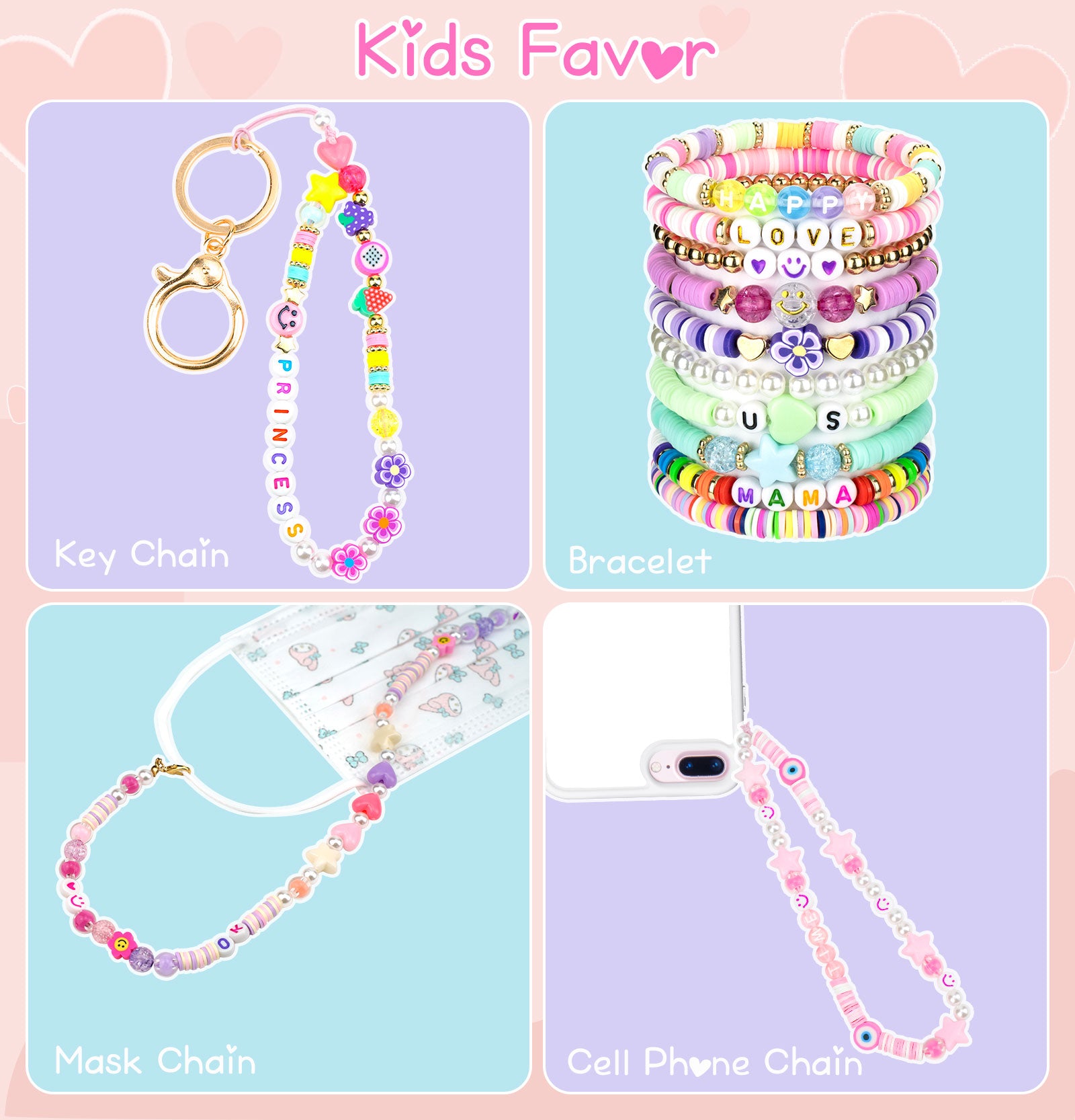  Friendship Bracelet Making Kit for Girls, Arts and